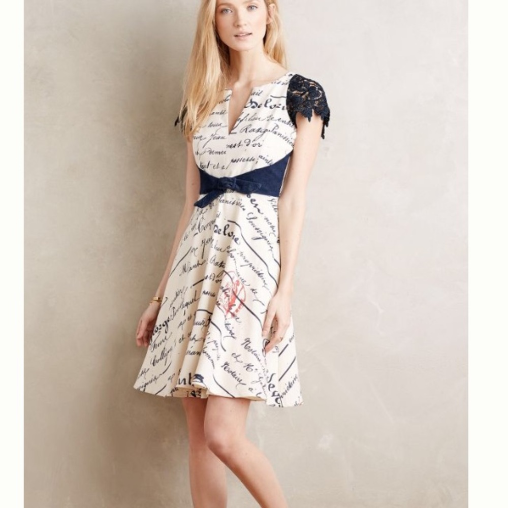Eva Franco Chirography Dress